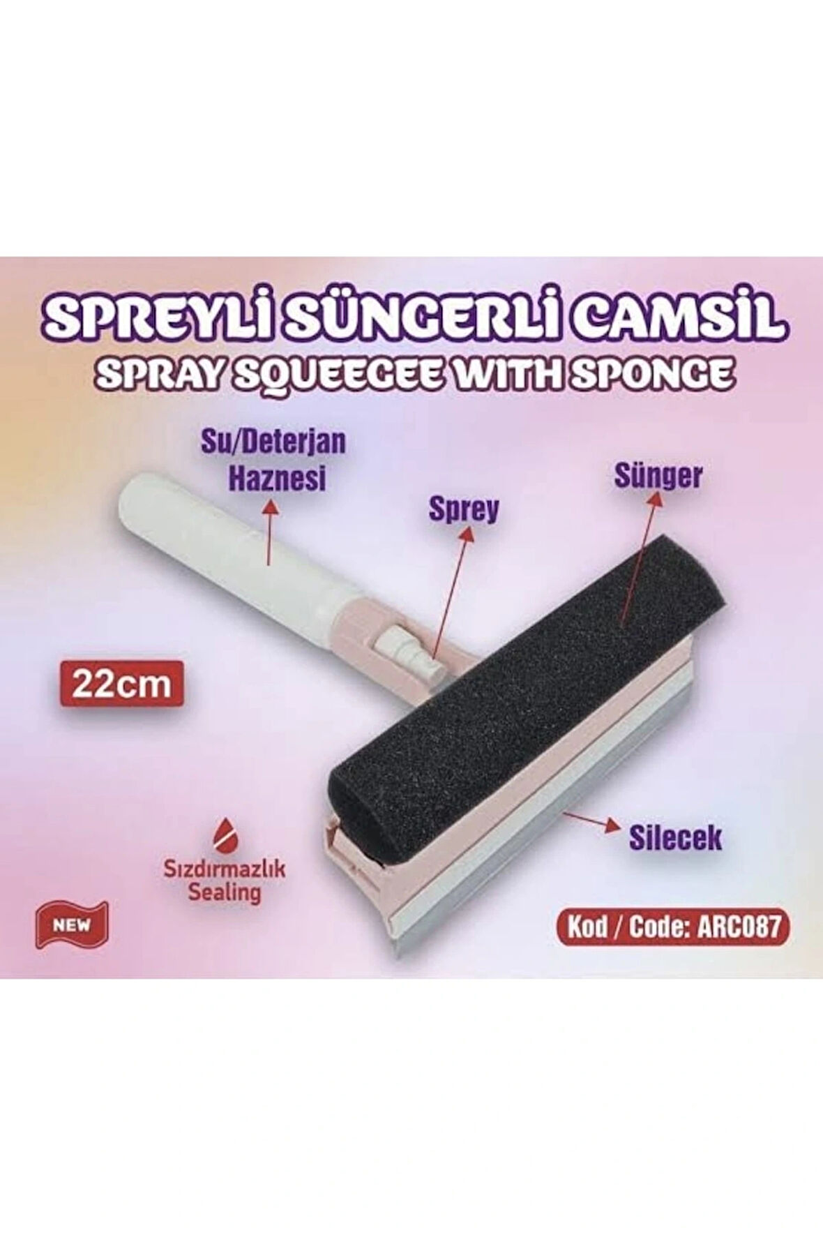 Rio Spreyli Süngerli Camsil