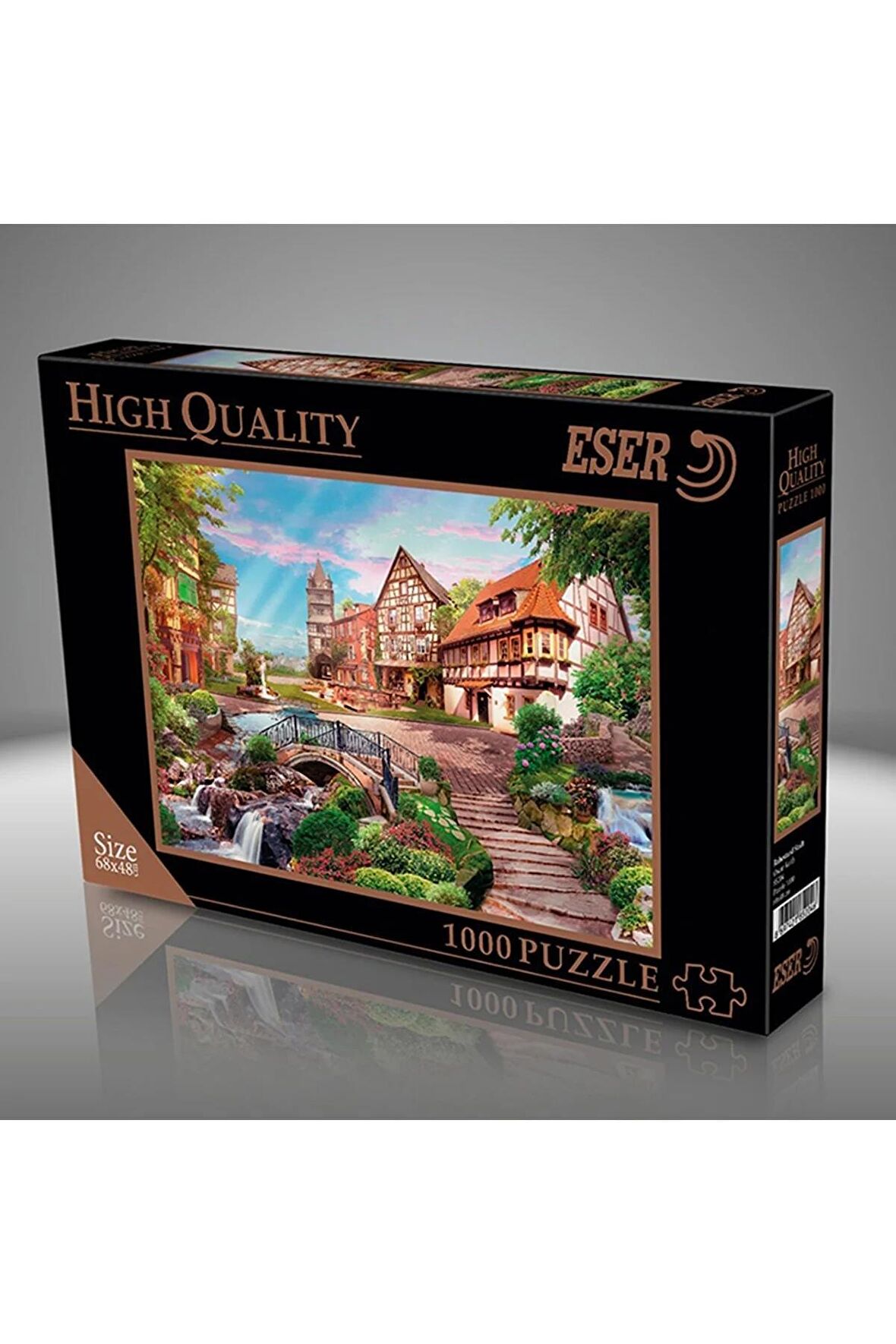 Puzzle 1000 Parça 68x48 Cm Ruhestand Stadt