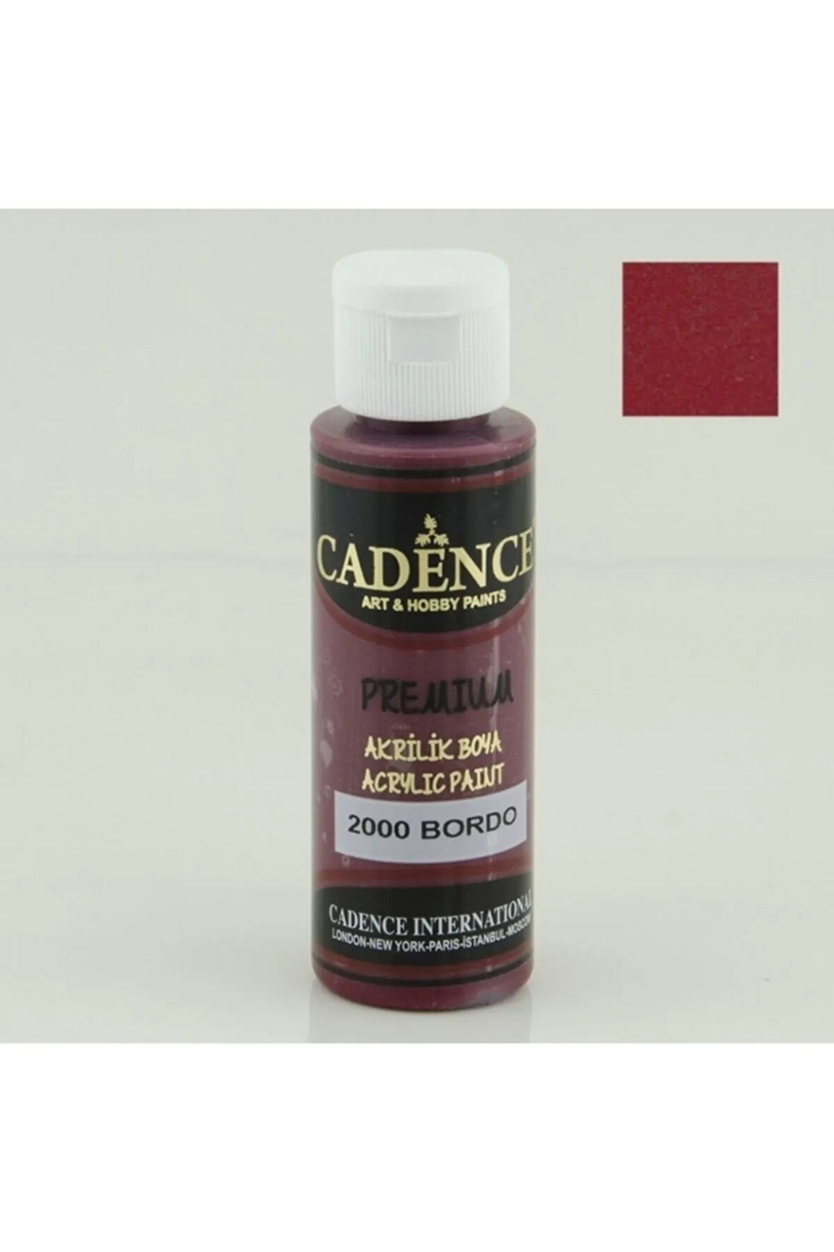 2000 Bordo - Premium Akrilik 70ml | Marmara Hobi