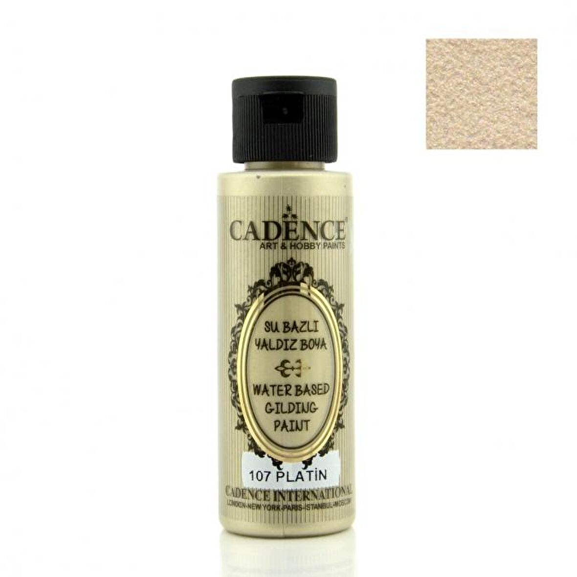 107 Platin-Yaldız Boya 70ML(cc)