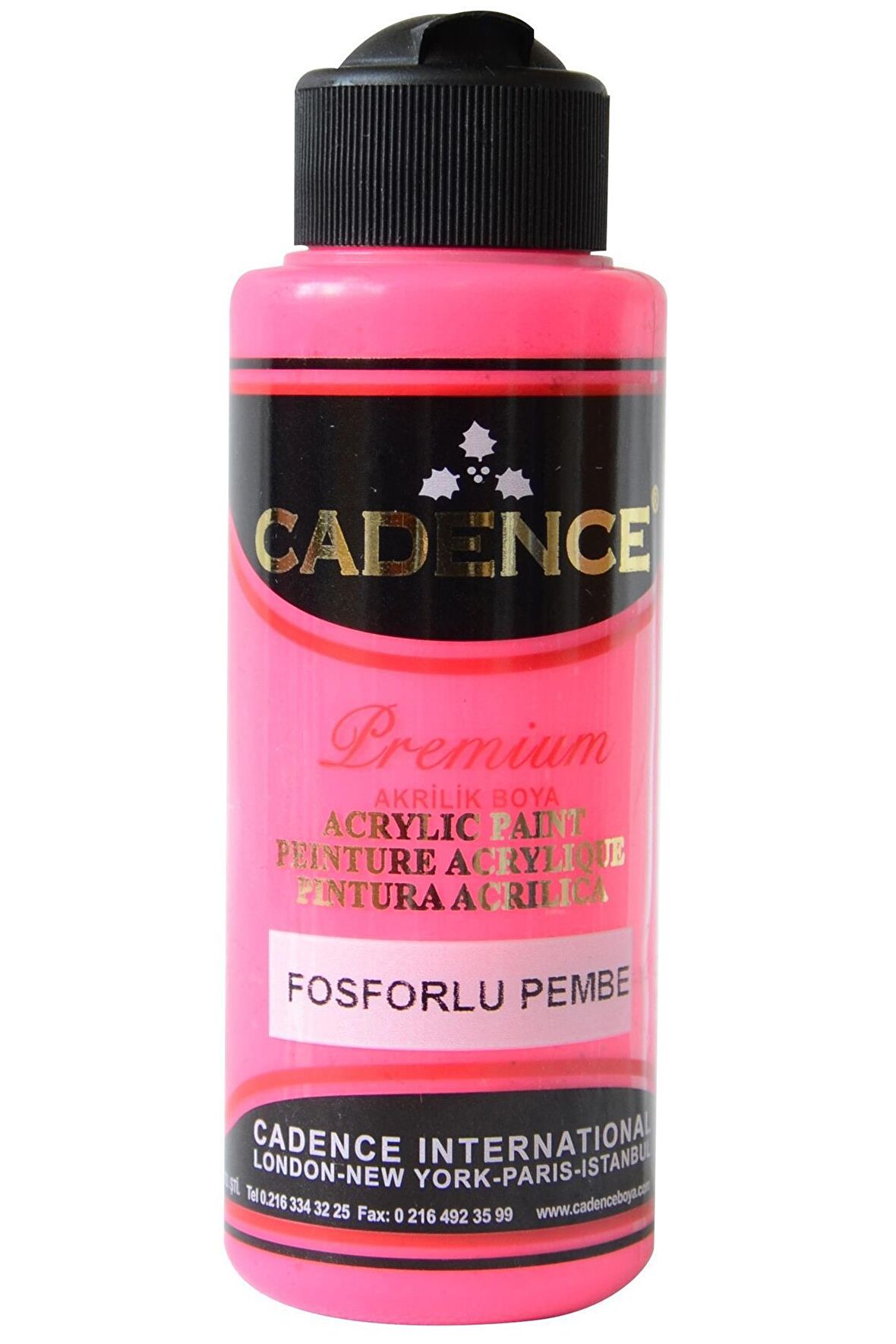 Premium 120ML(cc) Fosforlu Pembe