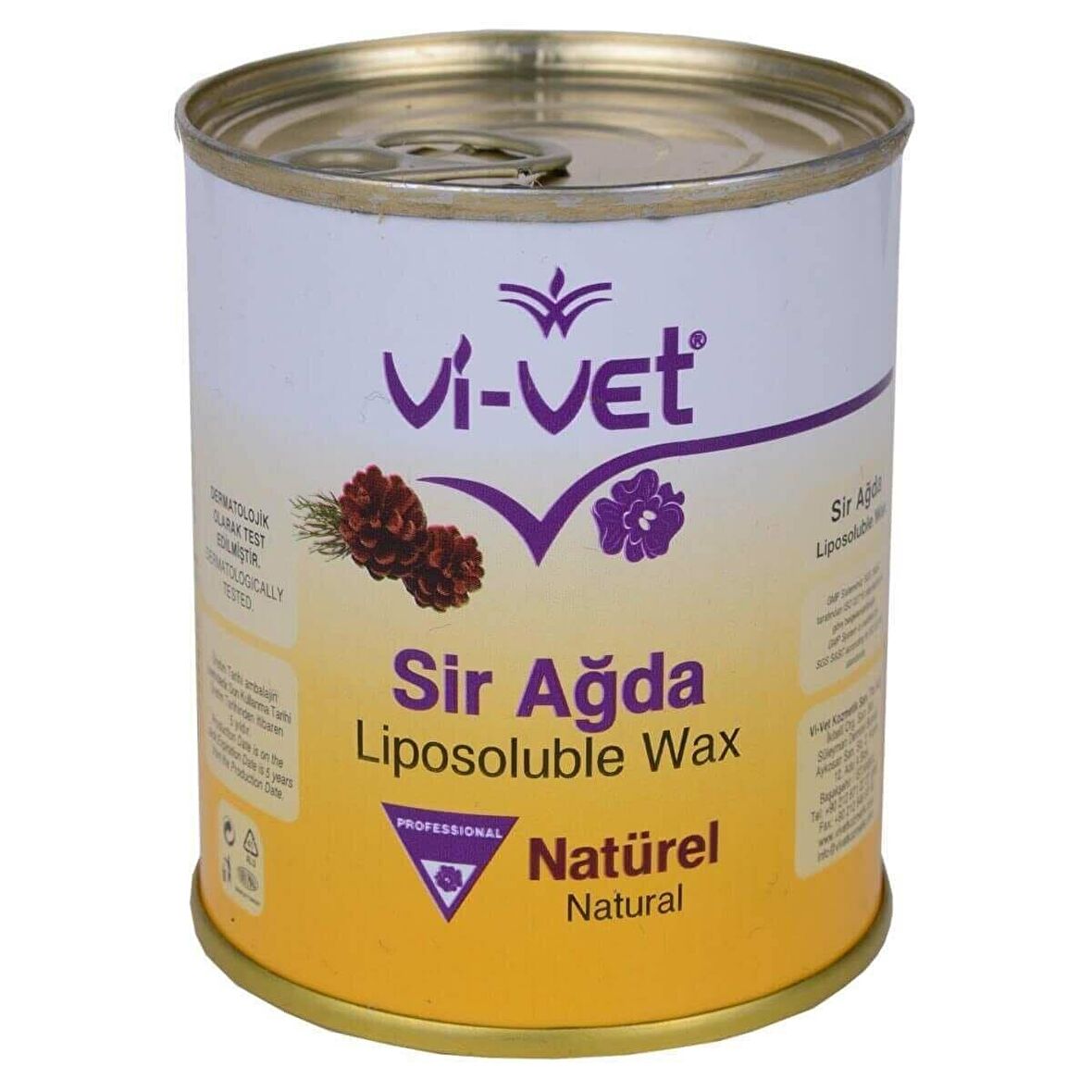 Vi-Vet Sir Ağda Konserve 240 Ml Natürel