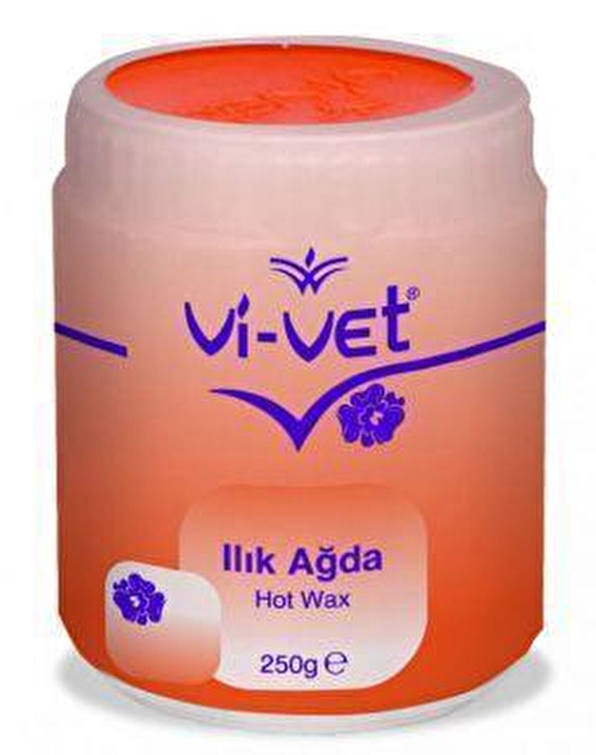 Vivet Ilık Ağda Kavanoz Turuncu 250 Ml