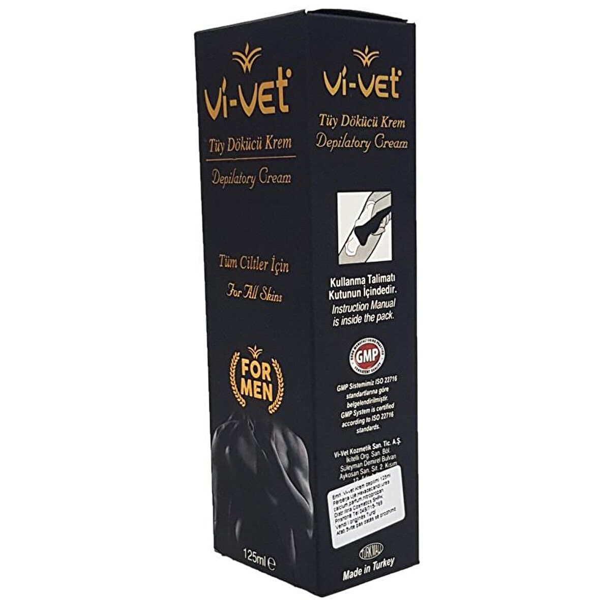 Vivet Tüy Dökücü Krem 125 Ml Erkek