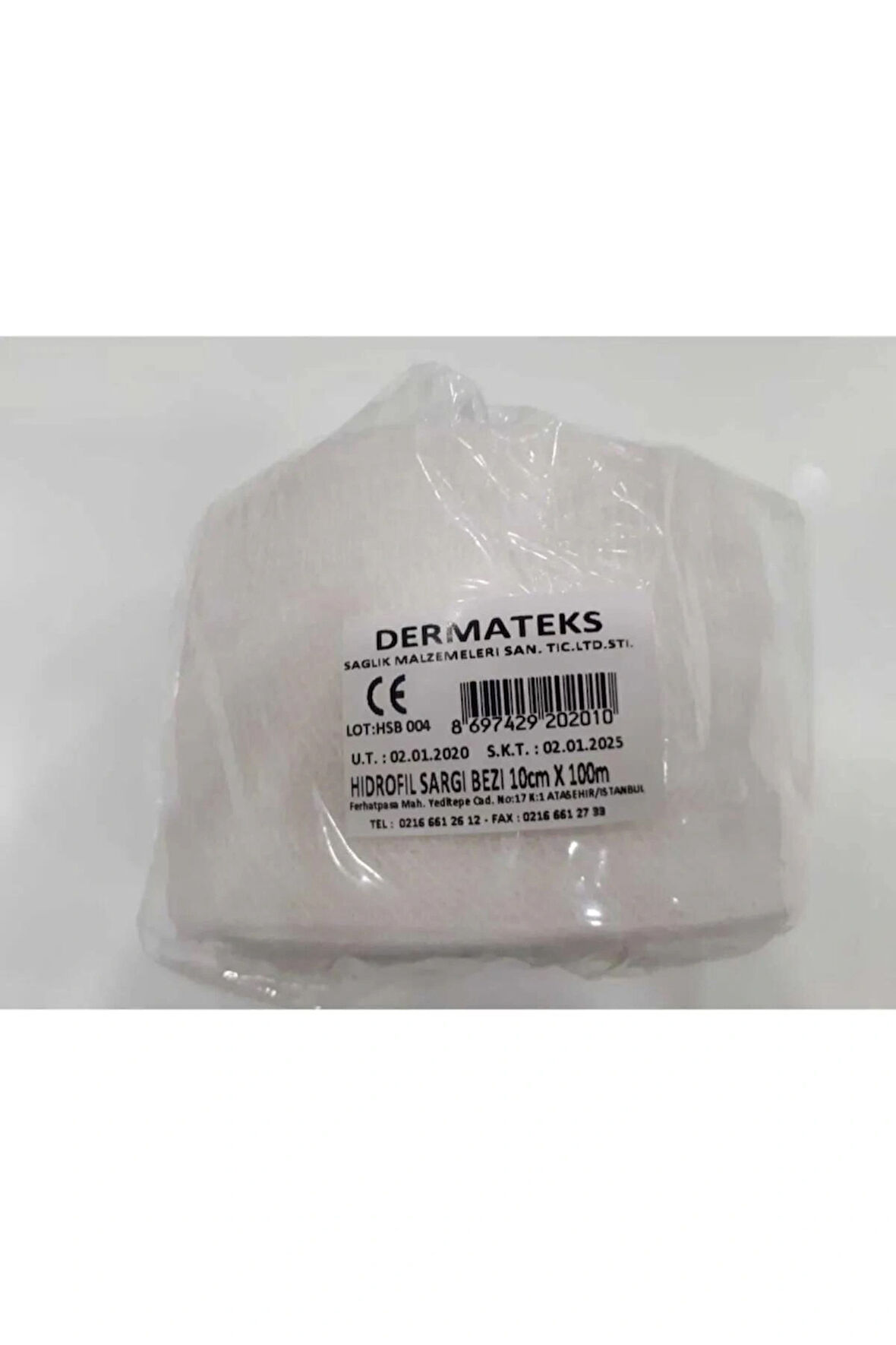 Hidrofil Sargı Bezi 10cm*100 Mt