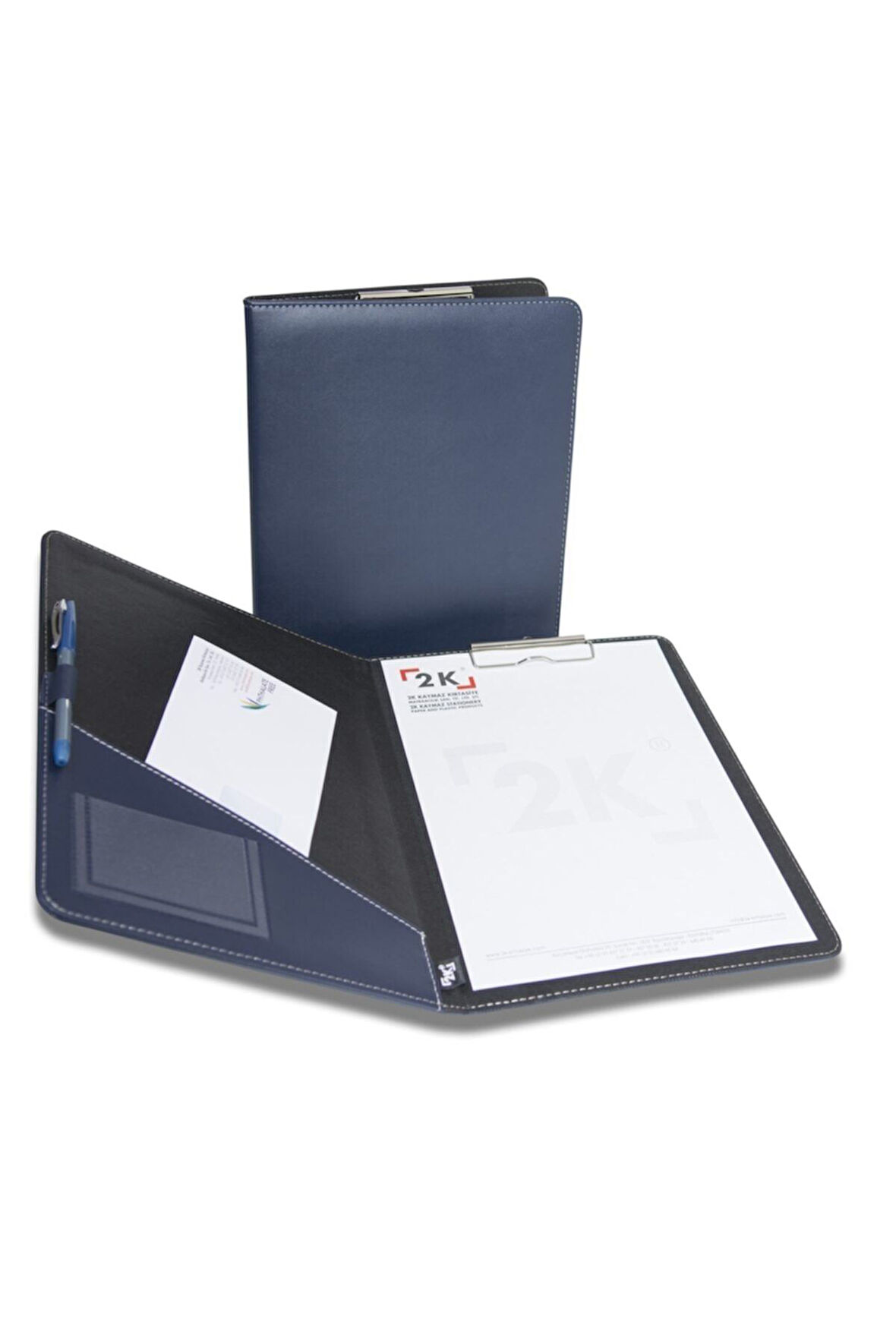 Kapaklı Sekreterlik A4 100 Yaprak Kapasiteli Rainbow Clip Board Vegan 24x32 cm
