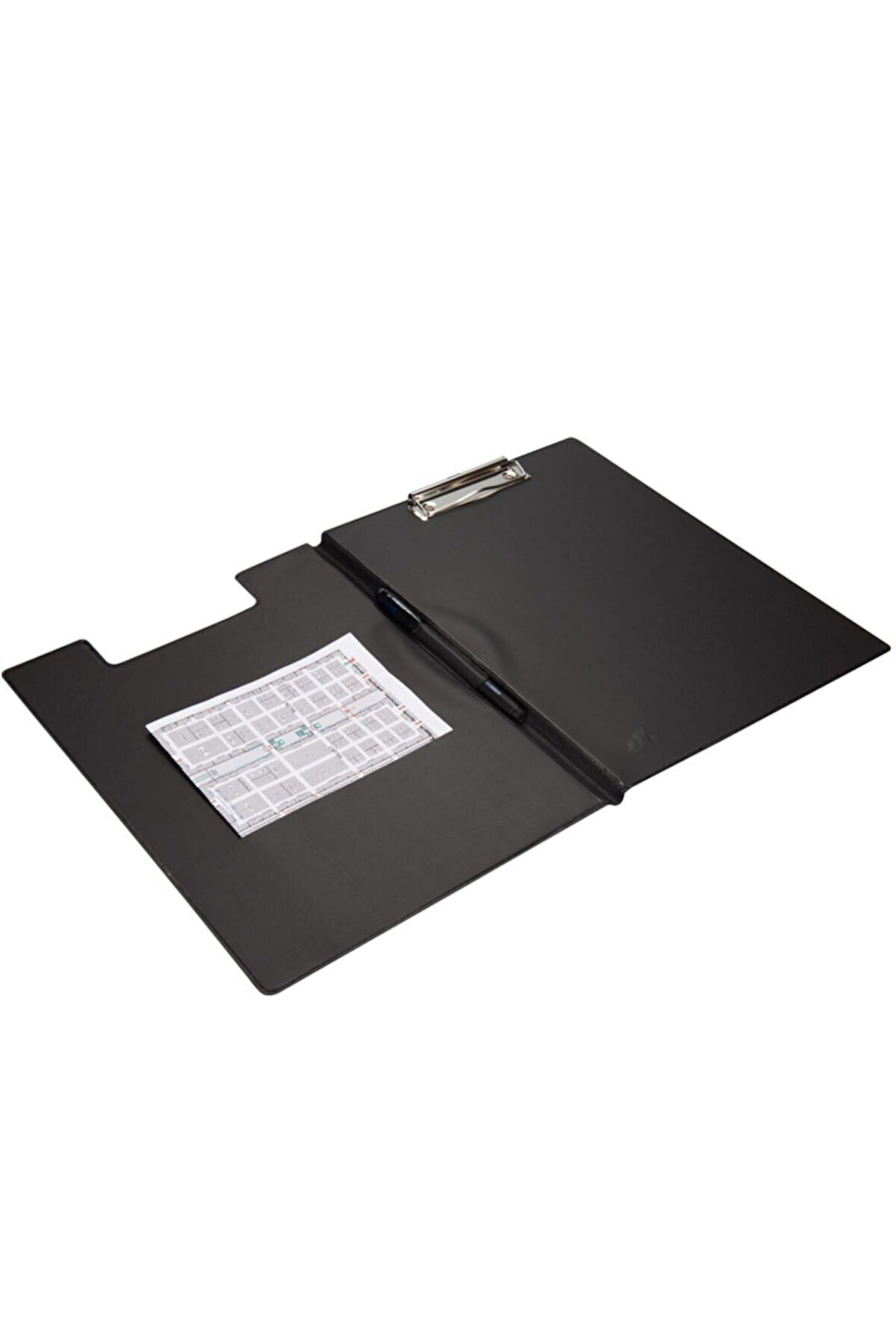 Kapaklı Sekreterlik A4 Pvc 100 Yaprak Kapasiteli Clip Board 24x32 cm
