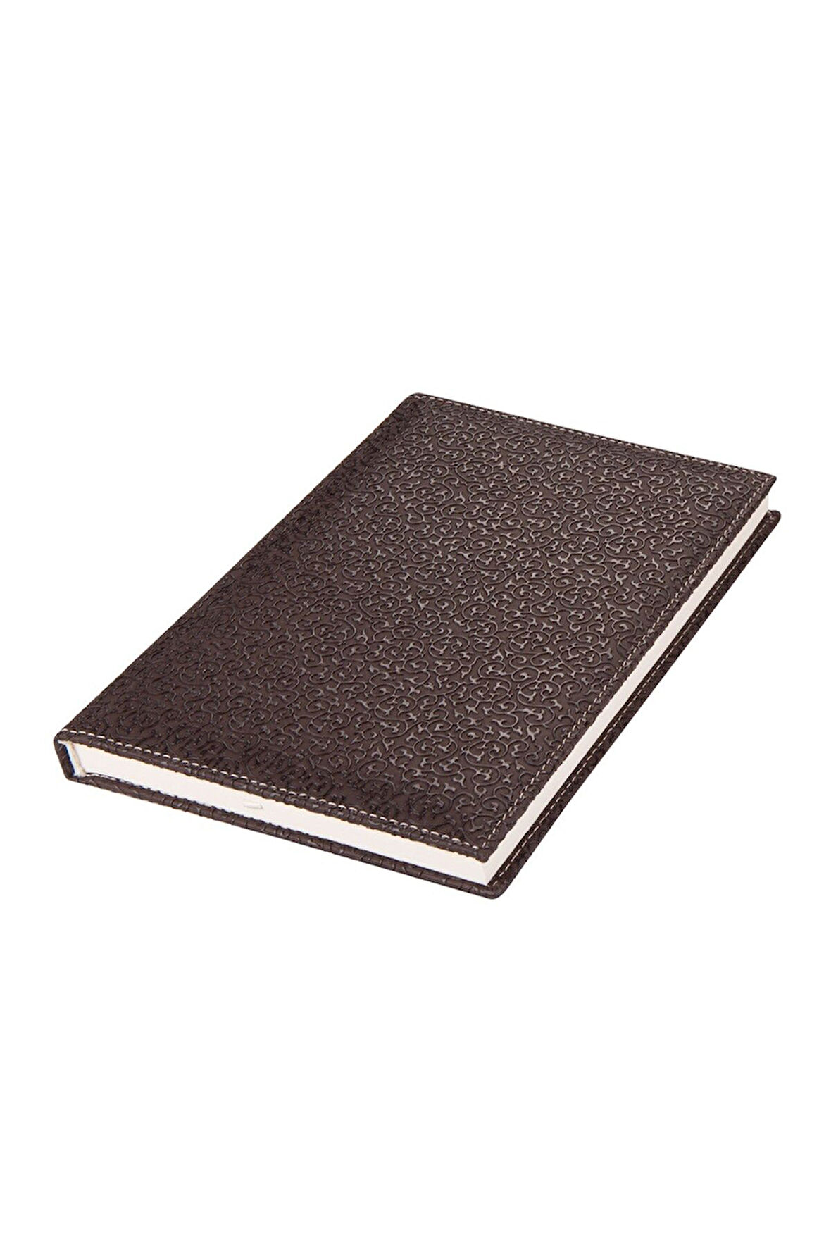 2026 YENİ YIL HİLTON DERİ AJANDA GÜNLÜK ÇİZGİLİ AJANDA 17X24 CM. KAHVERENGİ