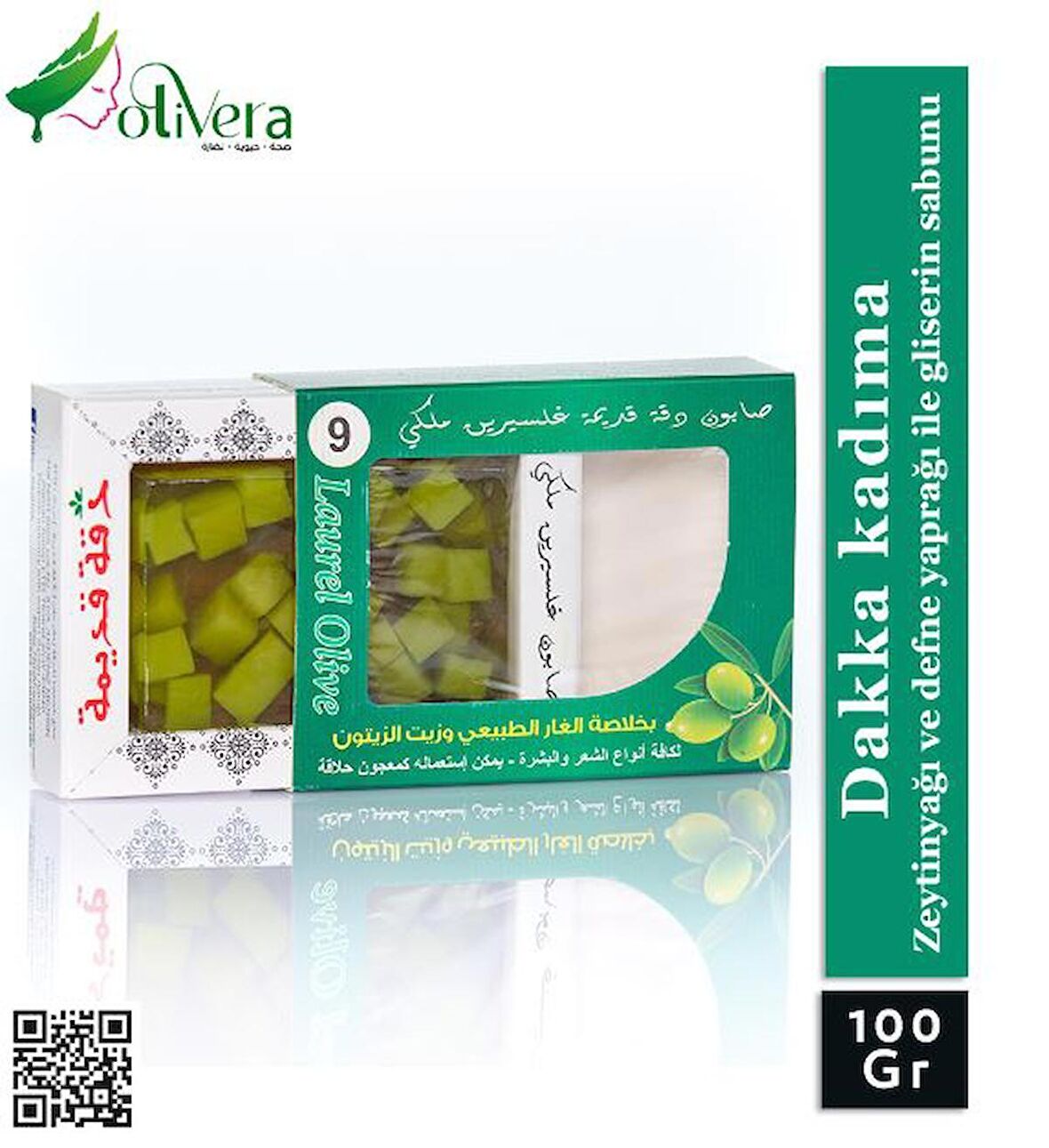 Dakka kadima Zeytinyağı ve defne yaprağı ile gliserin sabunu