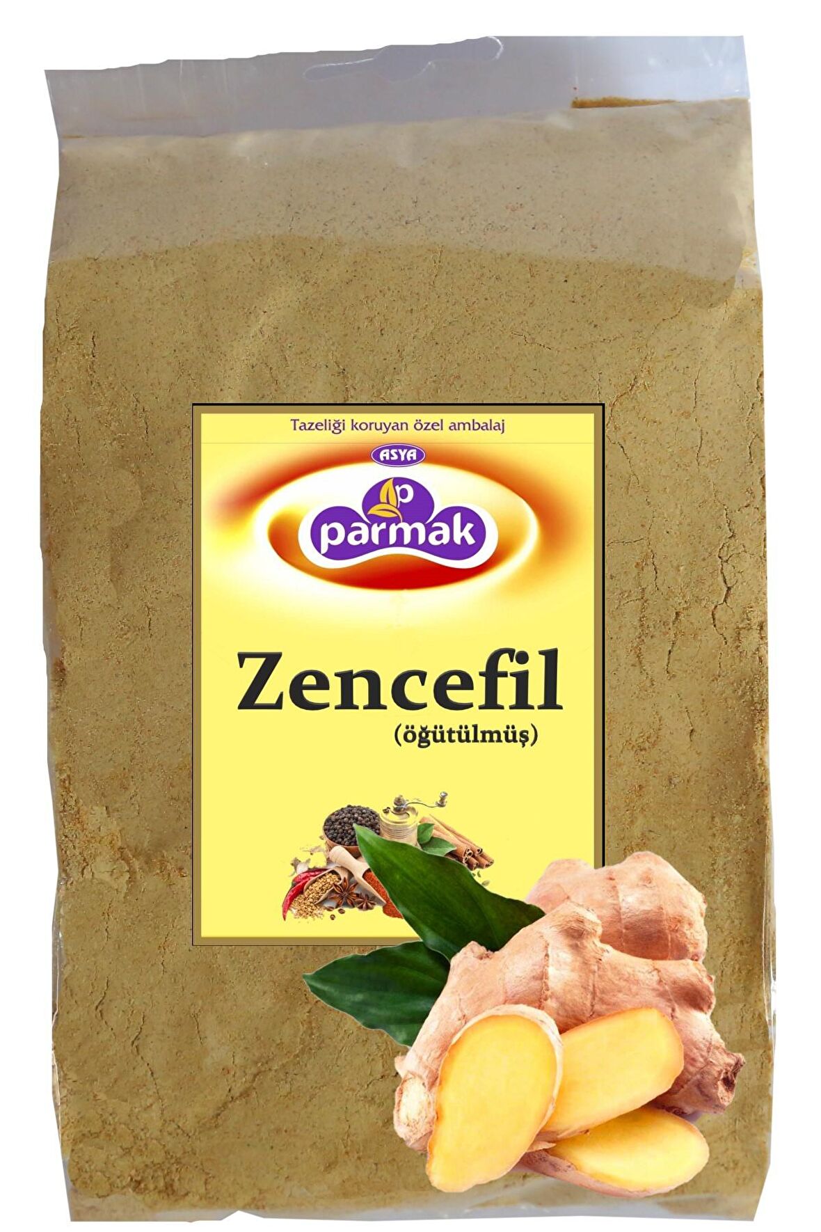 Zencefil toz 1000 gr öğütülmüş 1 kg