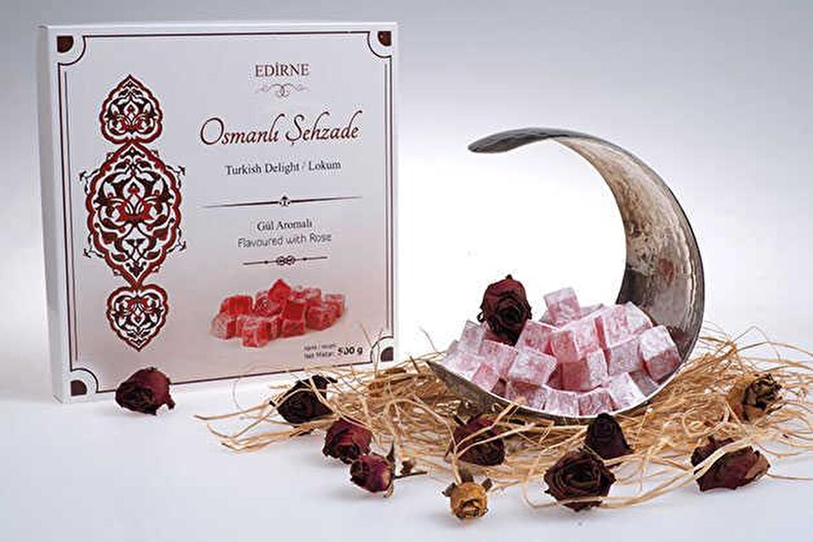 Gül Aromalı Lokum 500gr.