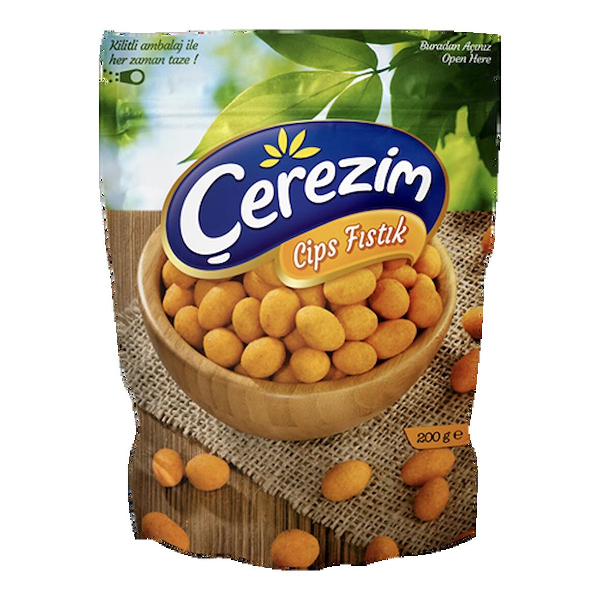 Çerezim Cips Fıstık 200 Gr