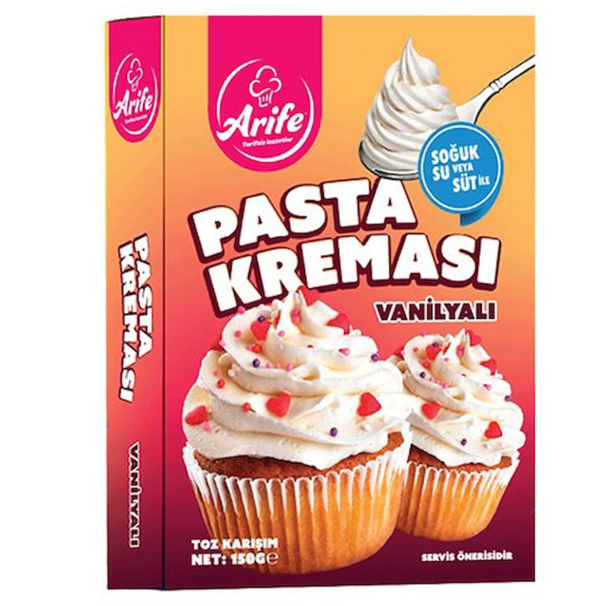 Arife Pasta Kreması Vanilyalı 150 Gr