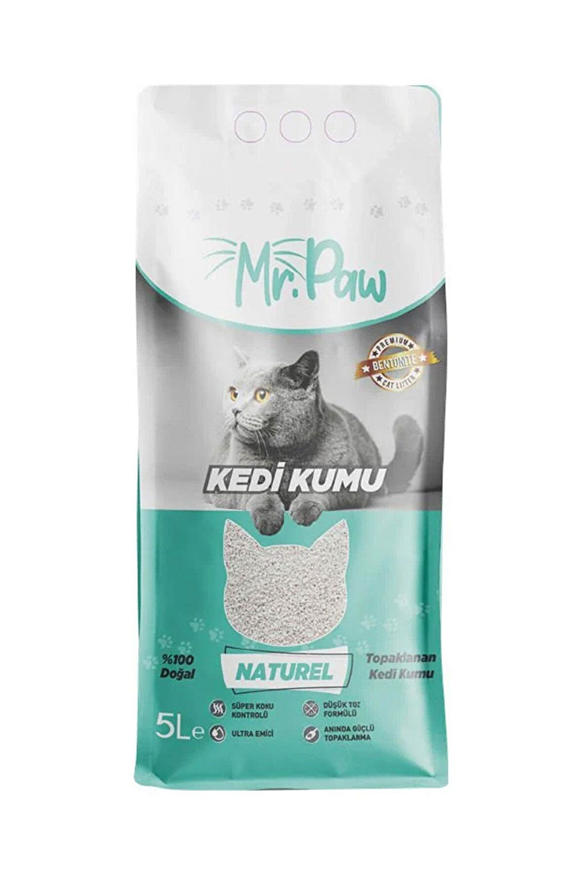 Mr. Paw Natural Kedi Kumu 5 Lt
