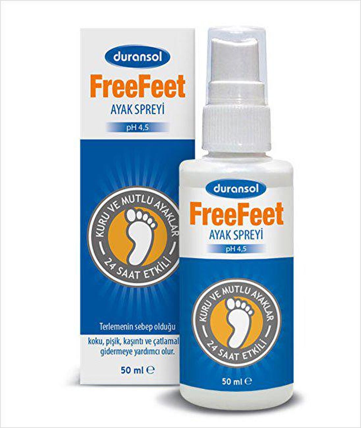 DURANSOL FREE FEET AYAK SPREYİ 50 ML