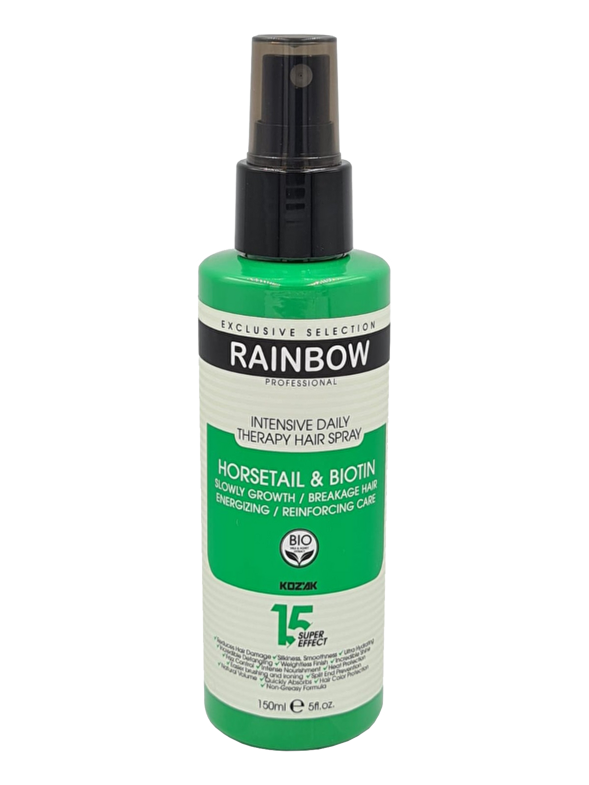 Rainbow Horsetail & Biotin Kırılan Saçlar için Bakım Spreyi 150 ml