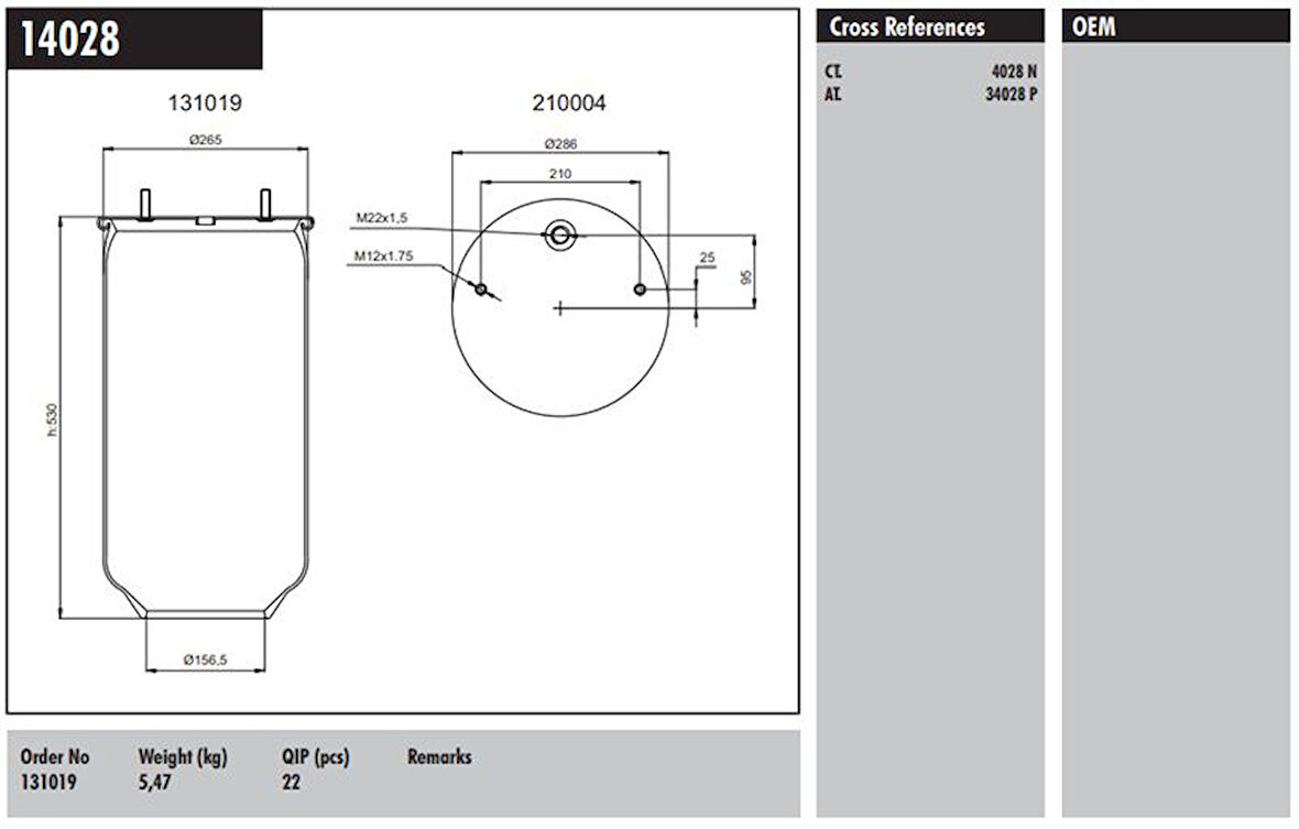 Dorse Truck Metallı Koruk - Connect MD 14028