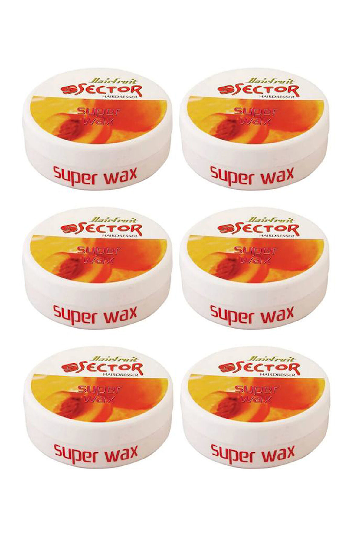 Sector Hairmate Superwax Strong Güçlü Turuncu Wax 150 Ml 6 Adet