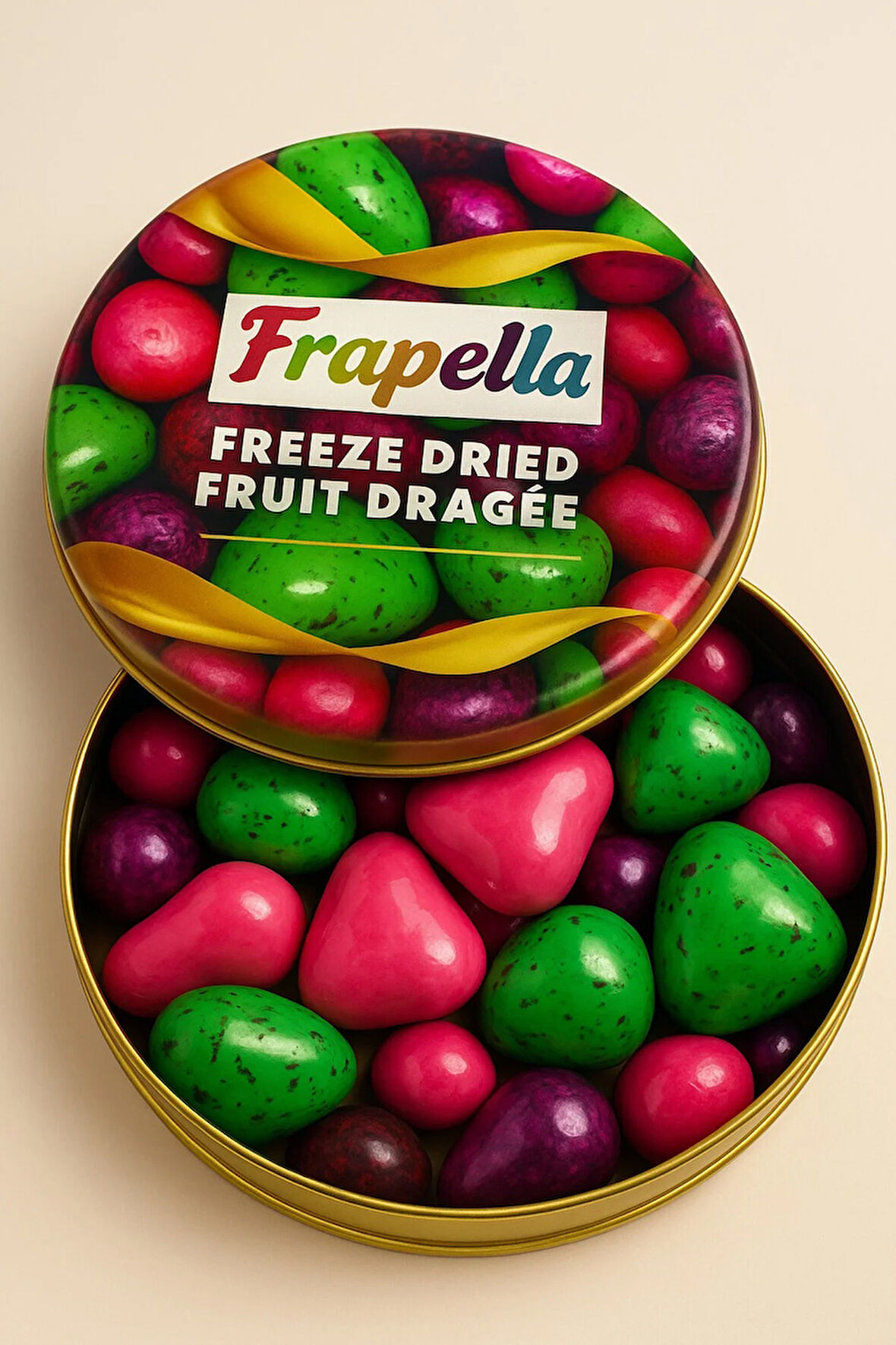 Dondurulmuş Gerçek Meyveli Karışık Draje 300 Gr.