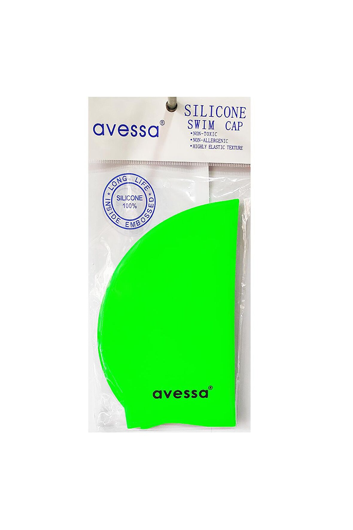 Avessa Silikon Bone Fıstık Yeşili Havuz Bonesi SC405