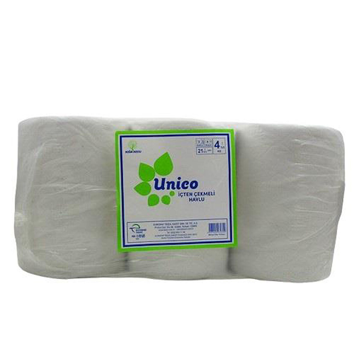 Unico İçten Çekmeli Havlu 21 Cm 4 Kg.