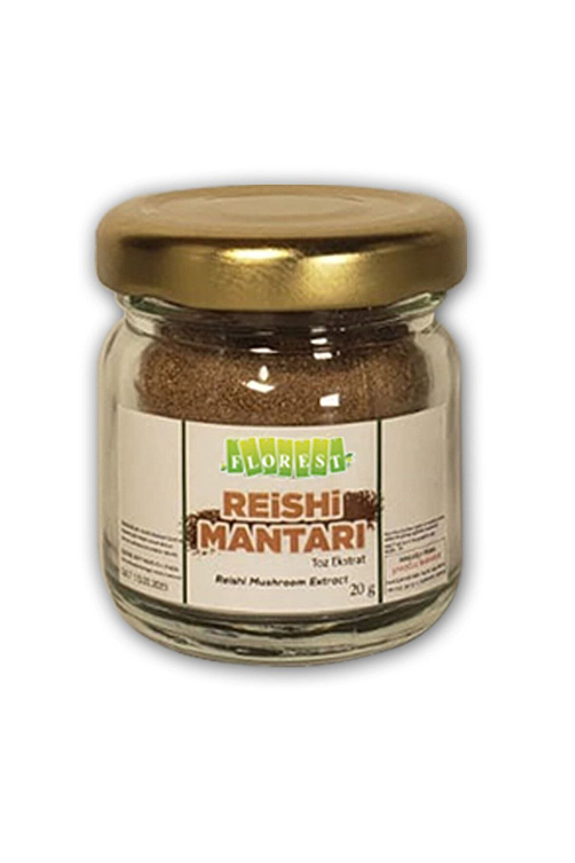 Saf Reishi Mantarı Toz Ekstrakt 20 Gr. Reişi Extract