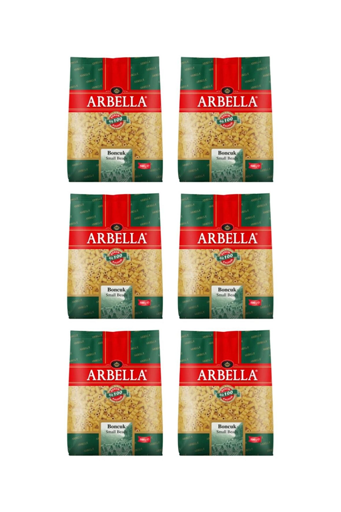 Arbella Boncuk Makarna 500 gr X 6 Adet