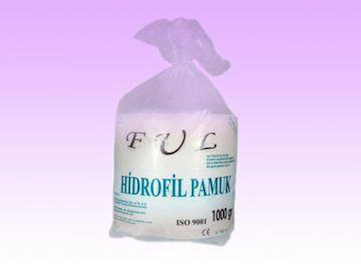 Ful Pamuk 1kg Kilo Rulo Hidrofil %100 Saf Pamuk 1 KG