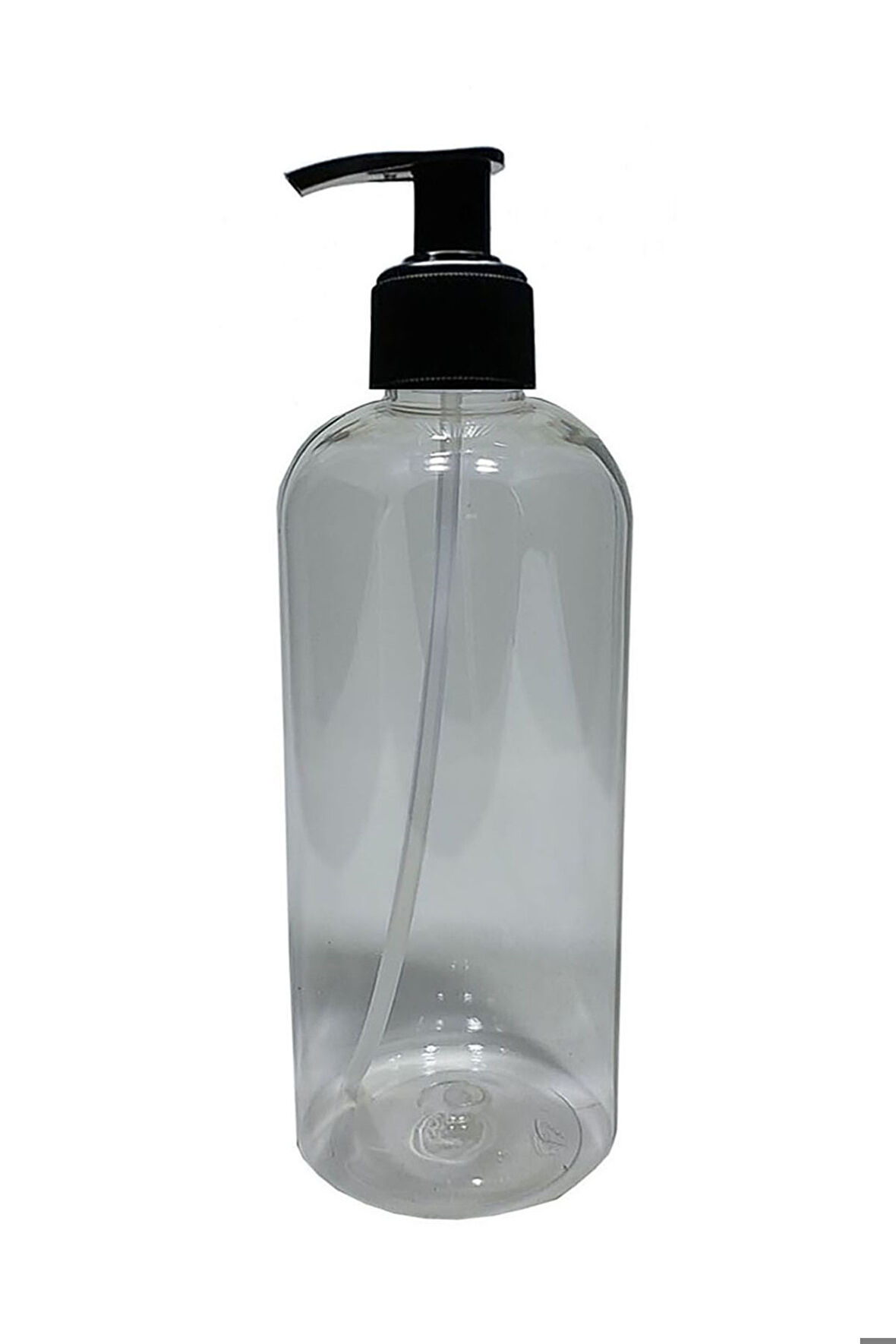 50 Adet 400 Ml Sabun,dezenfekten Siyah Pompalı Boş Pet Şişe