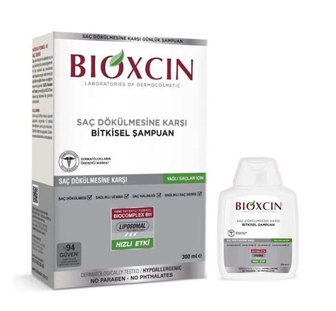 Bioxcin Klasik Yağlı Saçlar için Şampuan 300 Ml