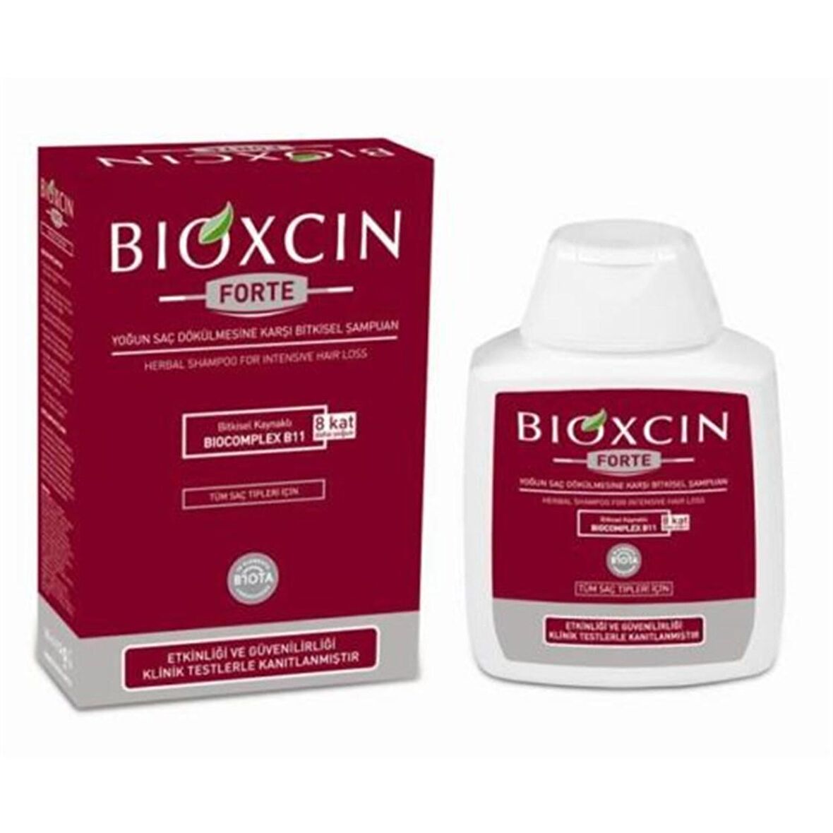 Bioxcin Forte Saç Dökülmesine Karşı Bitkisel Şampuan 300 Ml