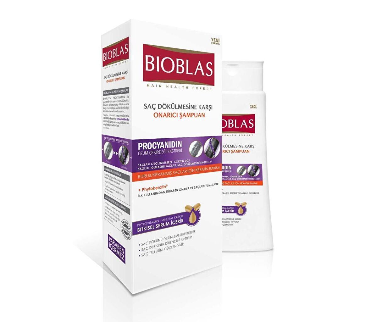 Bioblas Prociyanidin Kuru Saçlar İçin Onarıcı Şampuan 360 ml