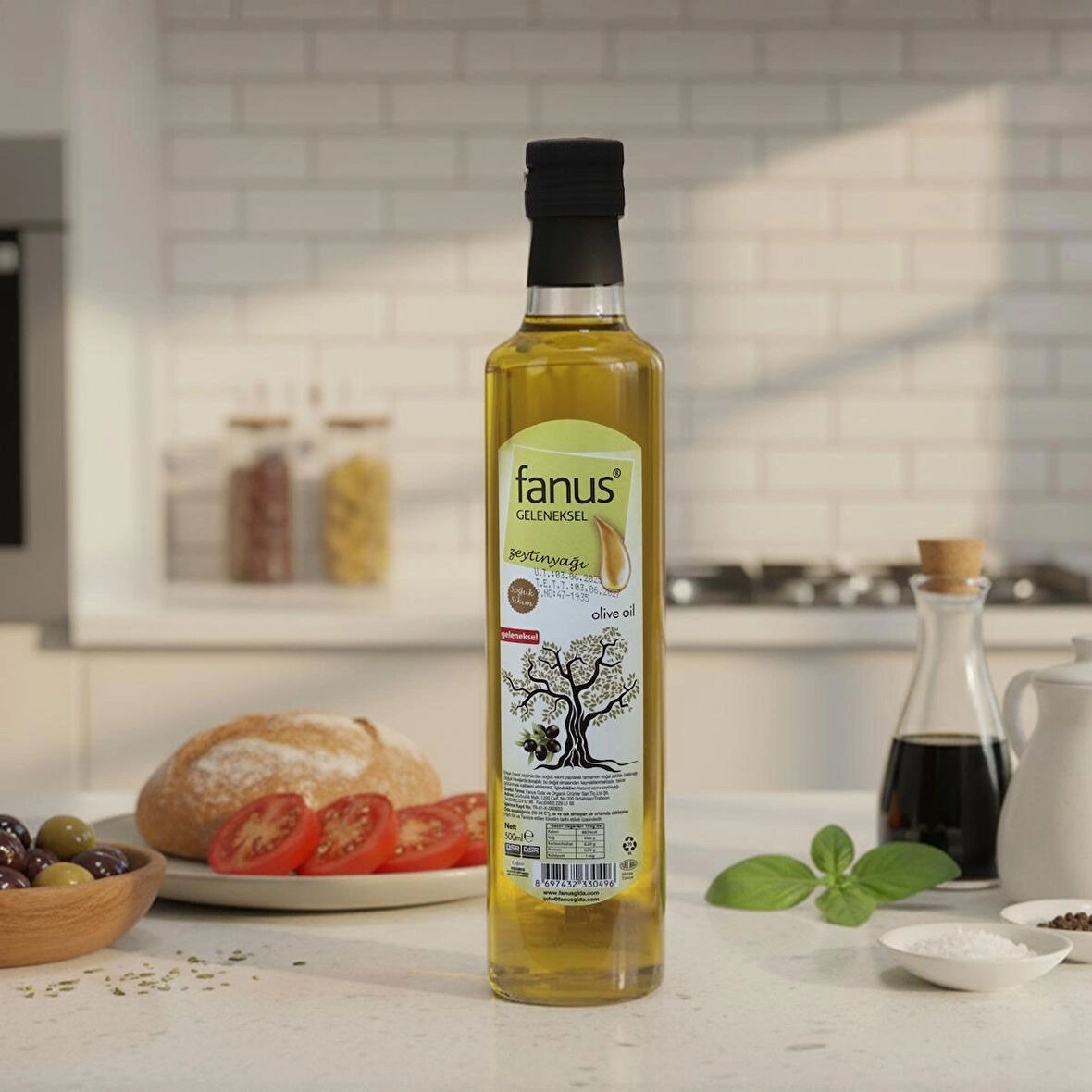 Fanus Sızma Zeytinyağı 500 ml Cam 