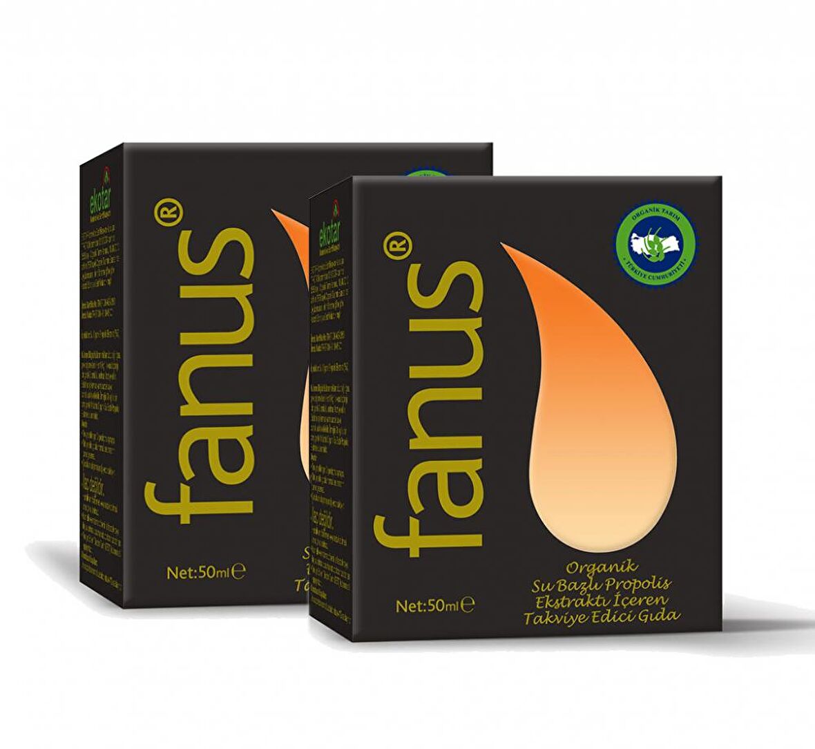 Fanus Su Bazlı Organik Propolis 50ml x 2 Adet