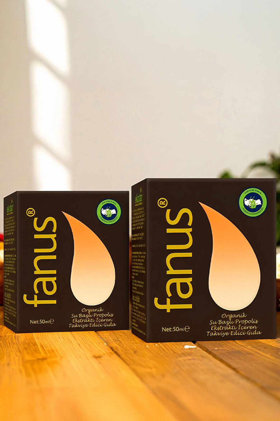 Fanus Su Bazlı Organik Propolis 50ml x 2 Adet