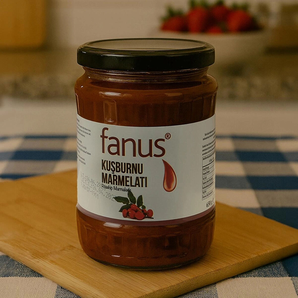 Fanus Kuşburnu Marmelatı 650g