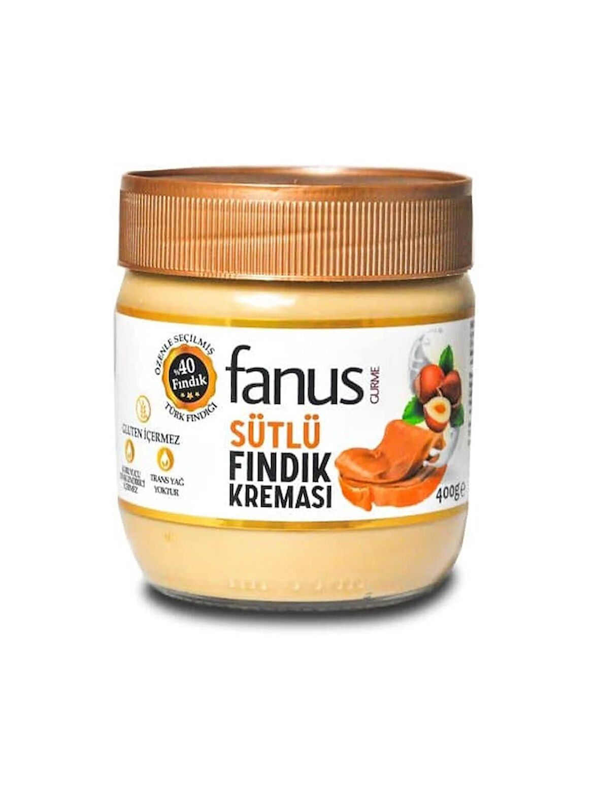 Fanus Sütlü Fındık Kreması 400G