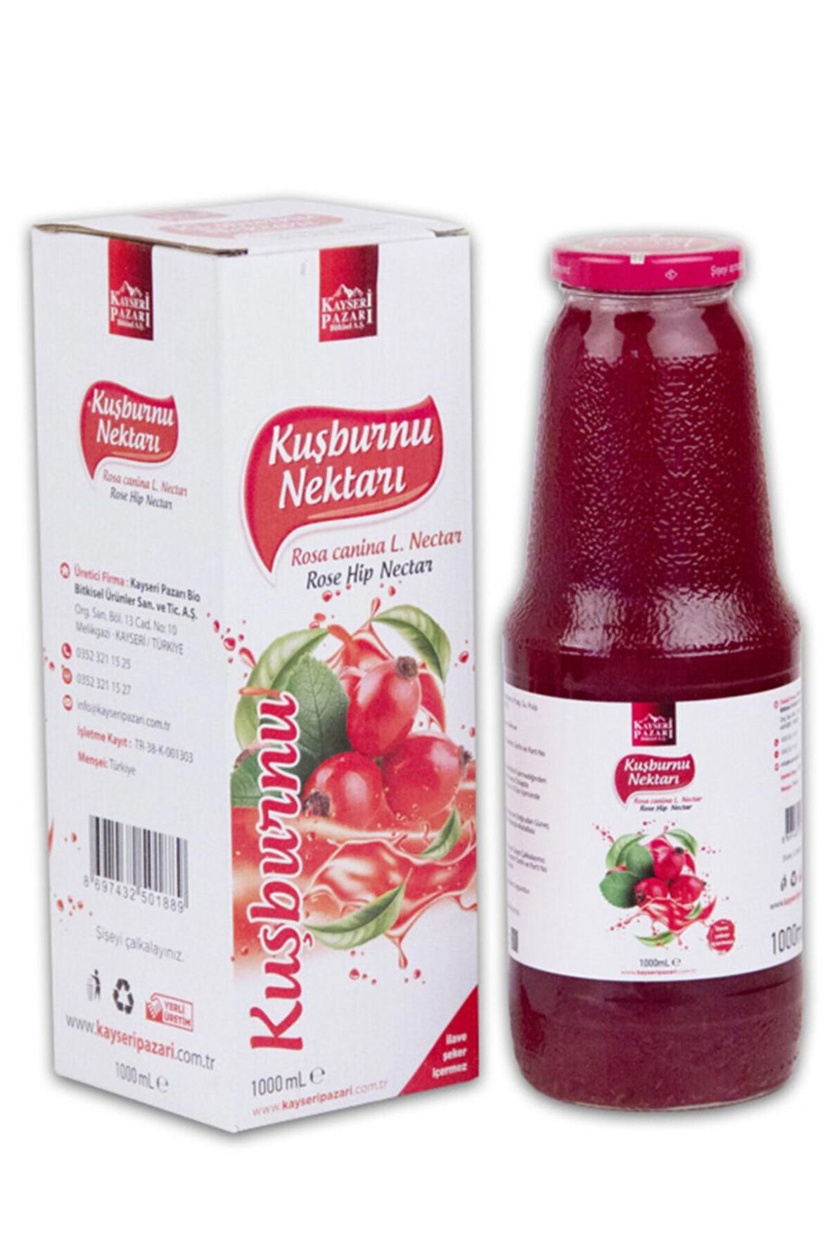 Kuşburnu Aromalı Meyve Suyu 1 lt