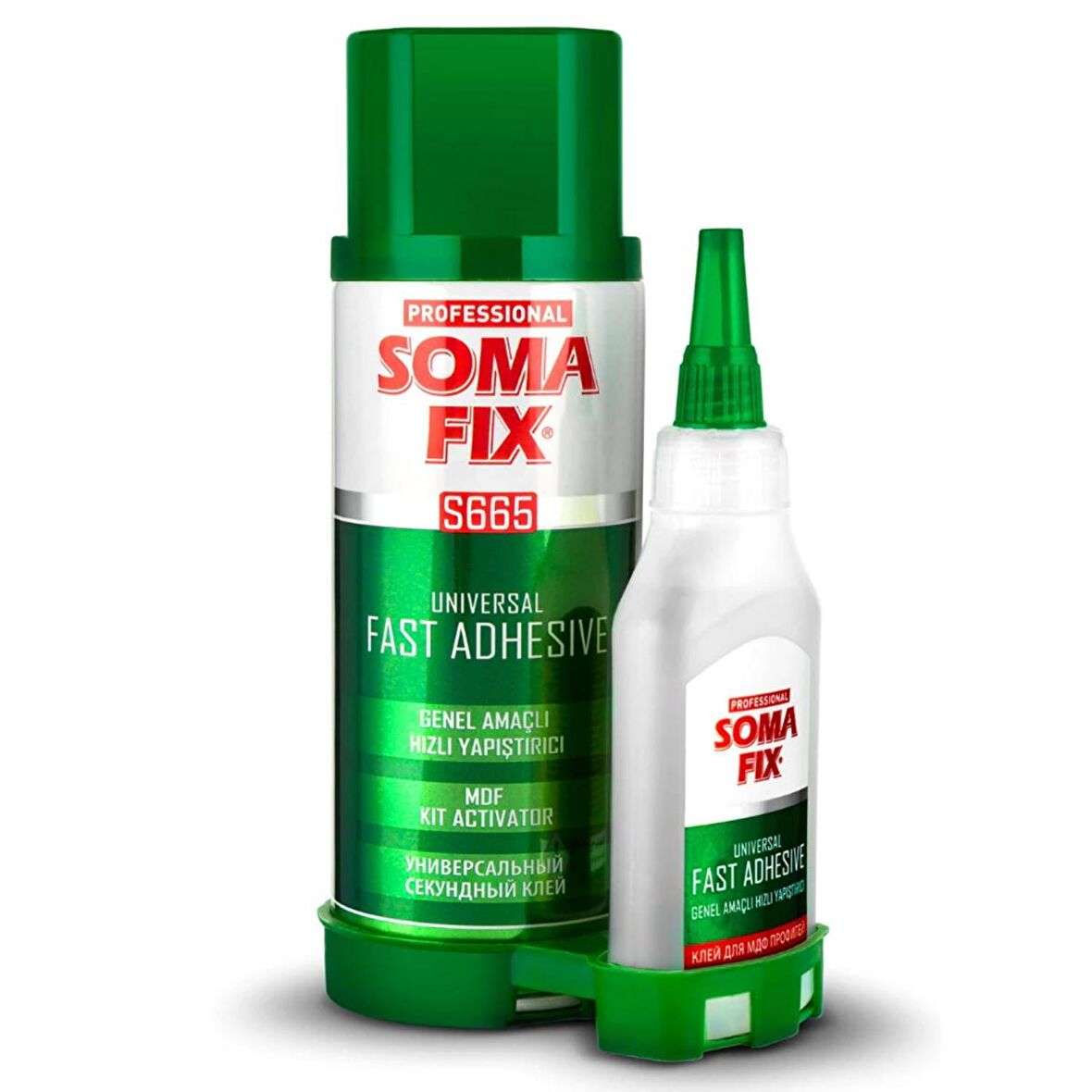 Somafıx Büyük Boy Mdf Kit Hızlı Yapıştırıcı 400 Ml + 100 Gr