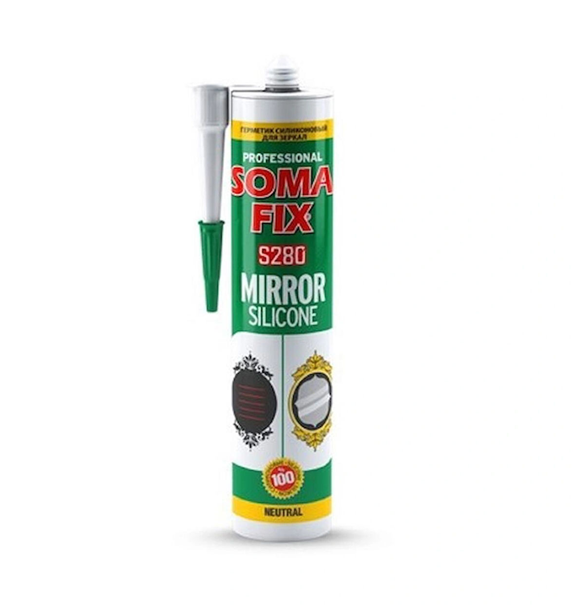 280 ml Somafix Ayna Silikonu Şeffaf