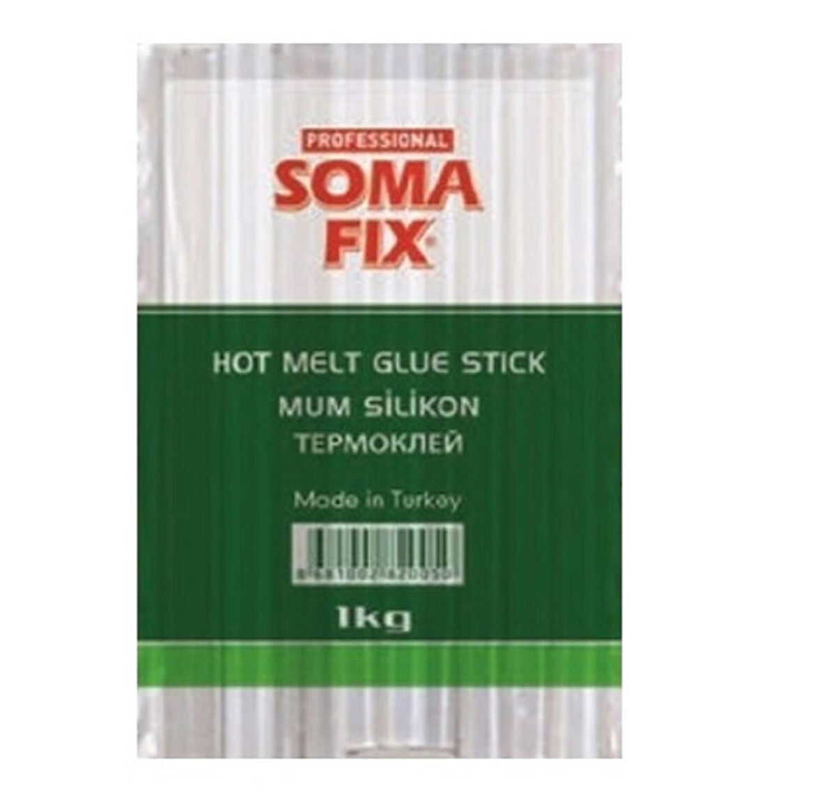 1 kg Somafix Mum Silikon Şeffaf İnce 7.4 x 300 mm