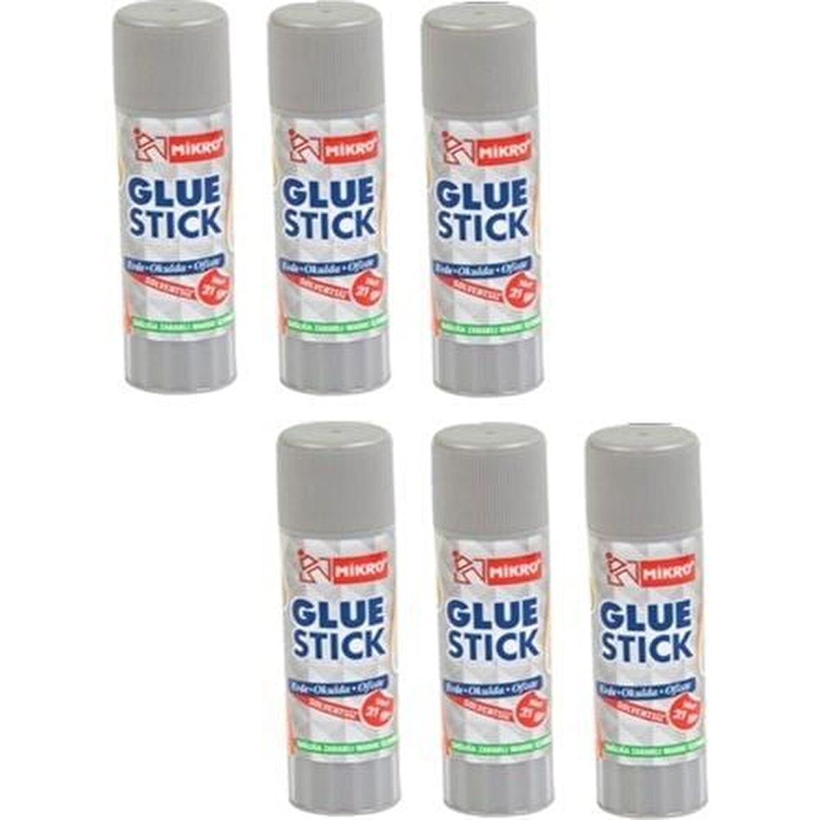 Mikro Glue Stick Yapıştırıcı 21Gr 6'LI