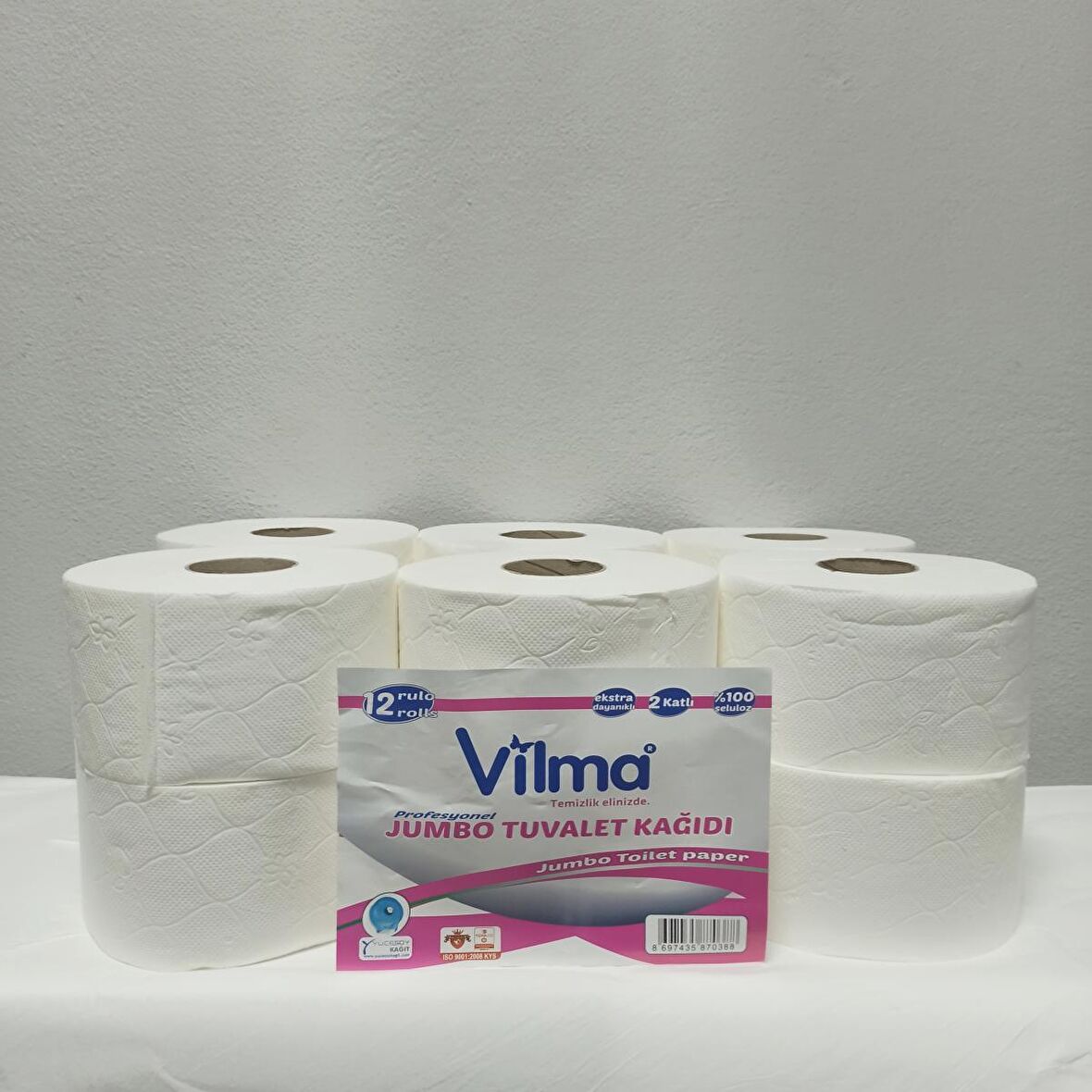 Vilma 2 Katlı 12'li Tuvalet Kağıdı