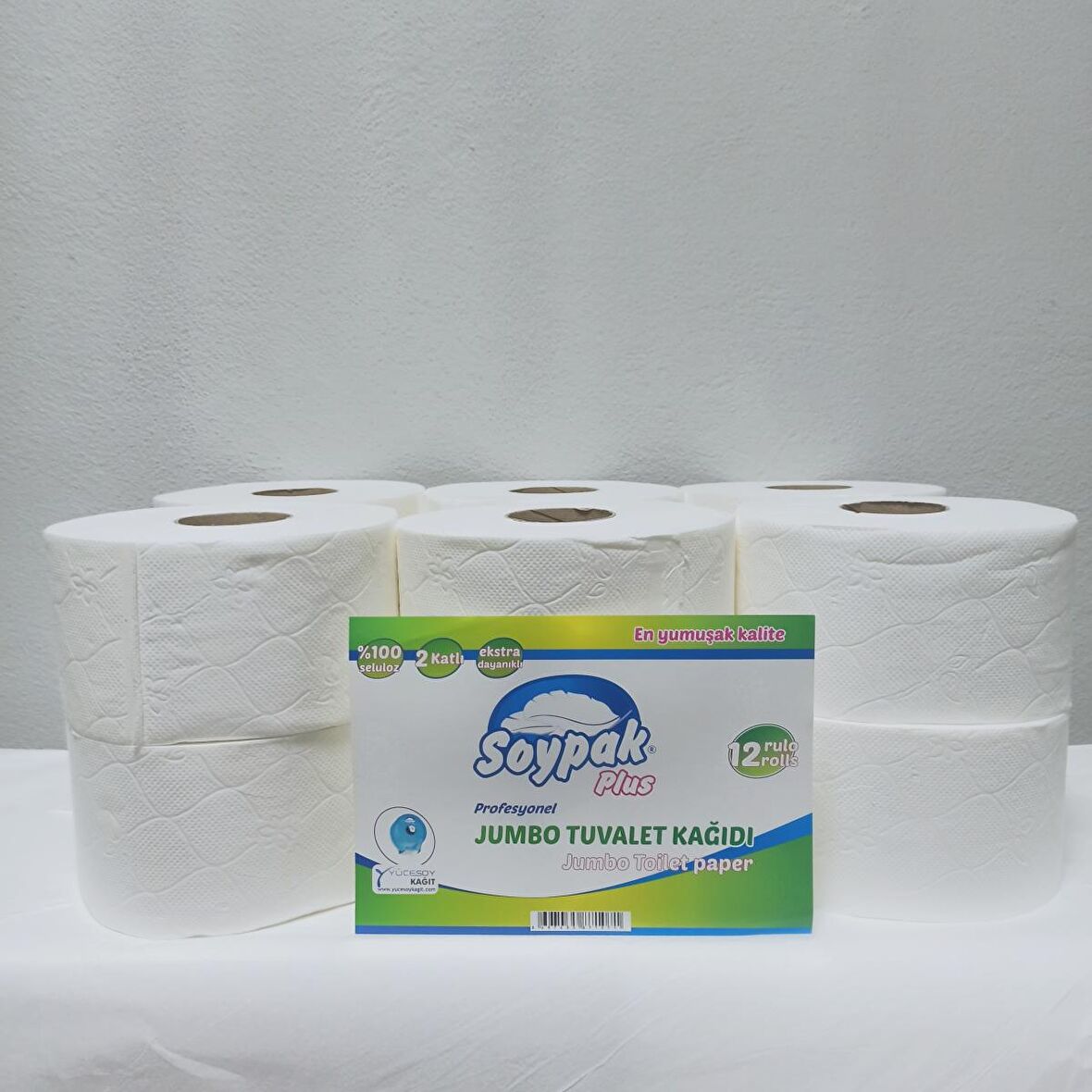 Soypak 2 Katlı 12'li Tuvalet Kağıdı