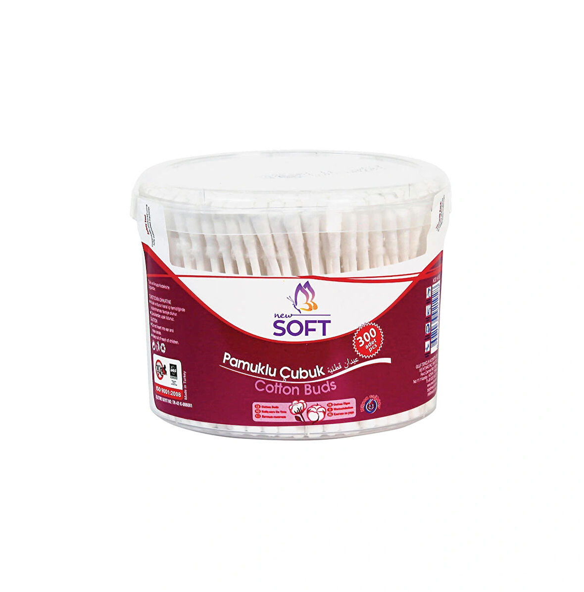 new soft pamuklu çubuk 300 lü 