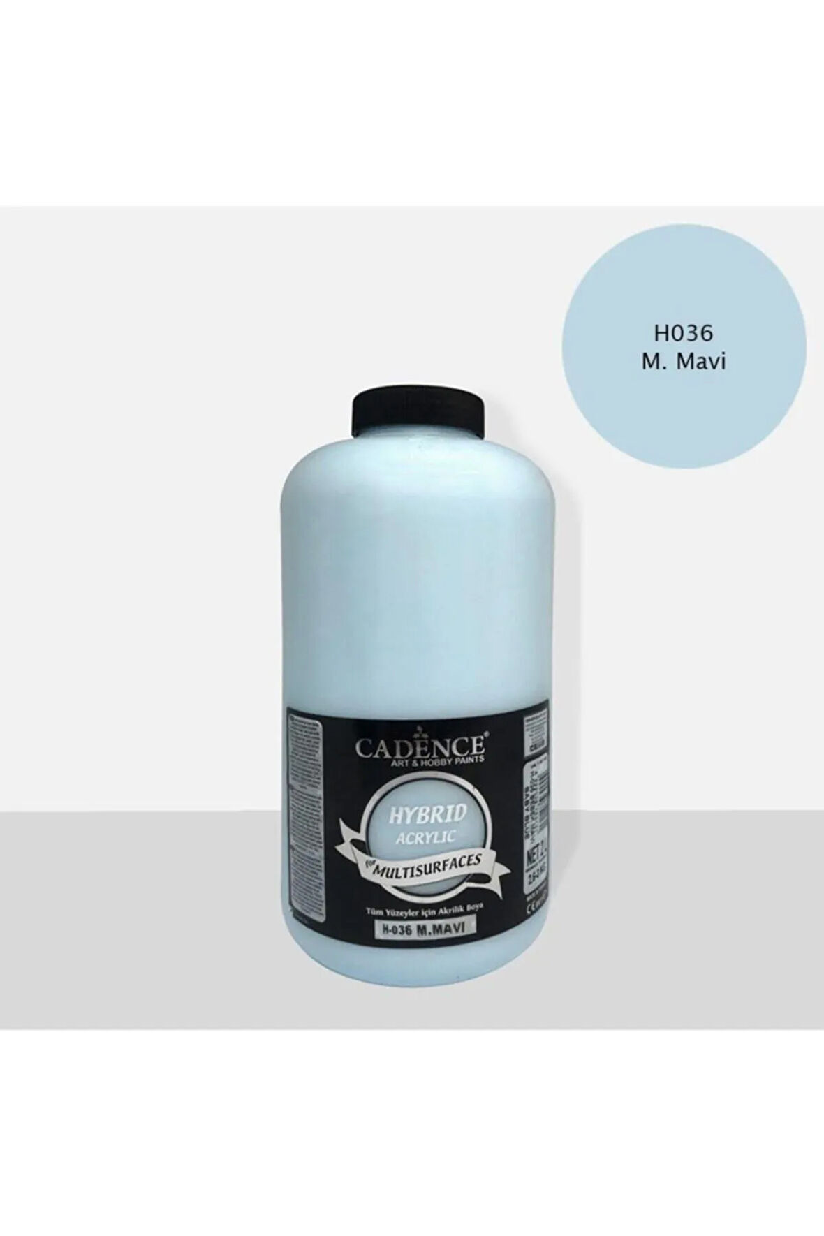 Hybrıd Akr. Multısurfaces H-036 M. Mavi 2000ml