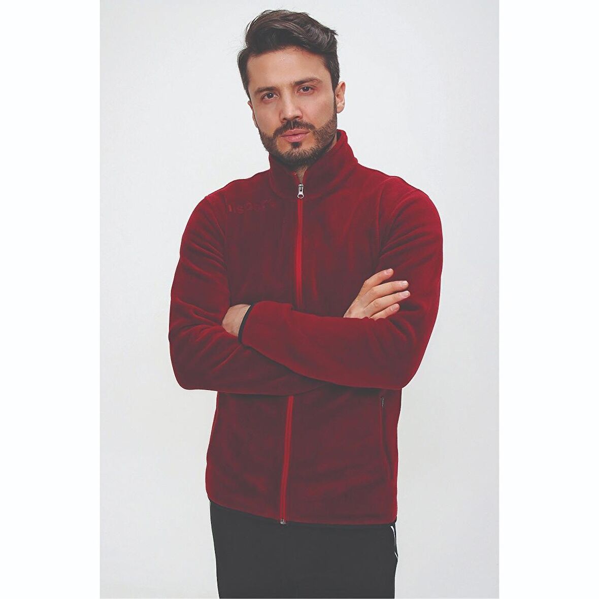 Uhlsport Sweat Essential - Erkek Bordo Polar - 1005148