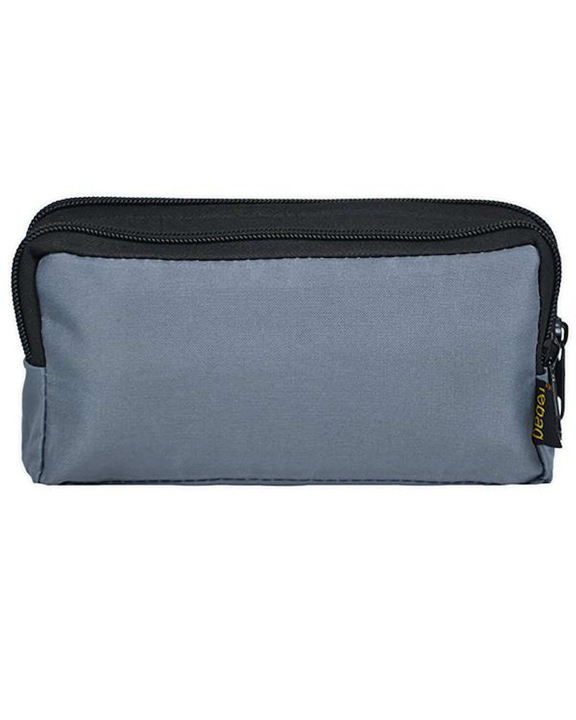 Tebag İki Gözlü Gri Kalem Çantası