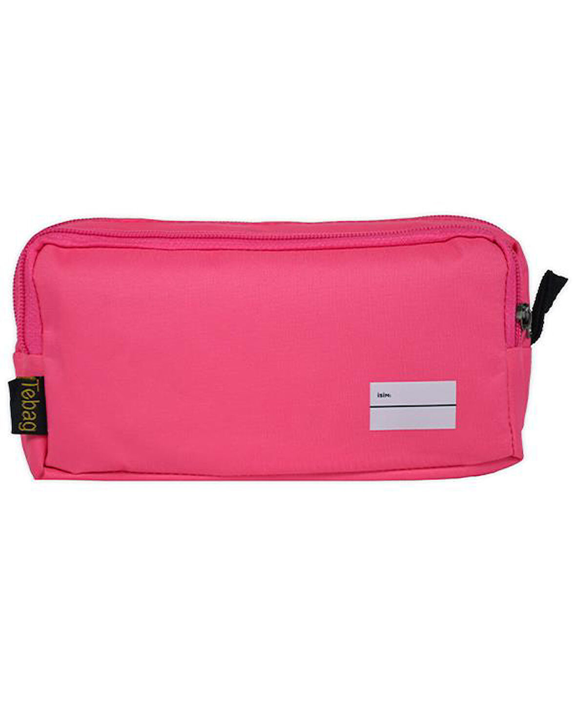 Tebag İki Gözlü Pembe Kalem Çantası