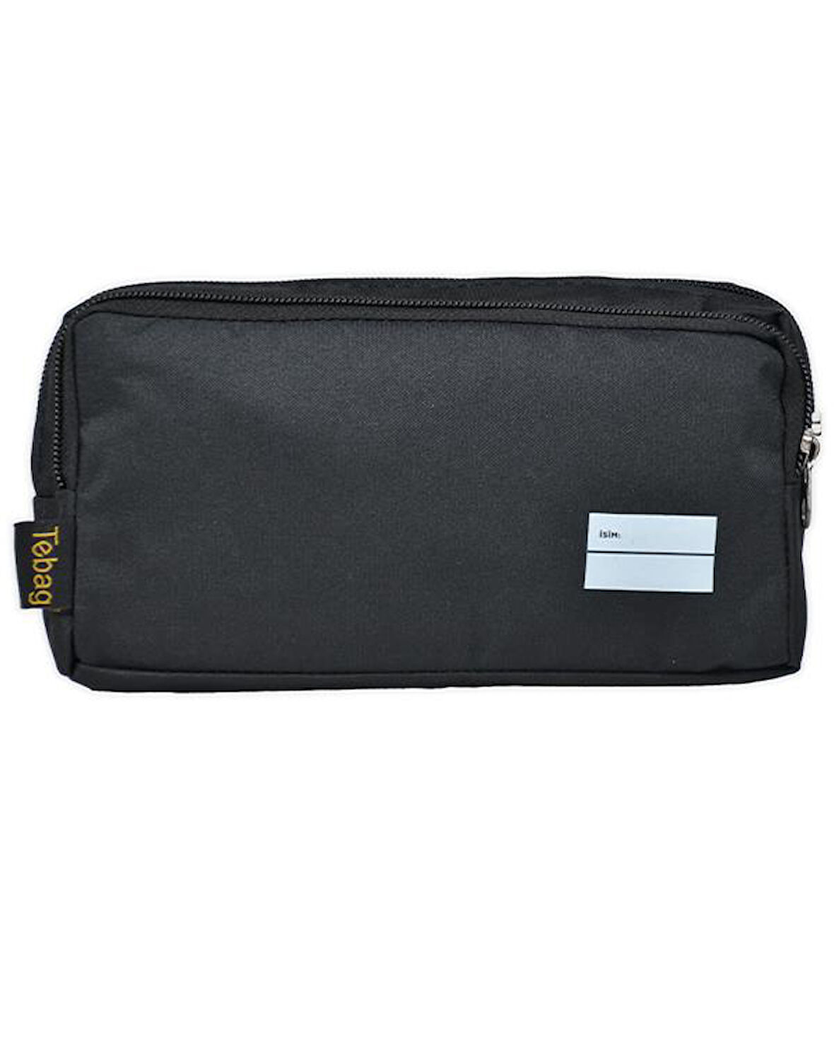 Tebag İki Gözlü Siyah Kalem Çantası